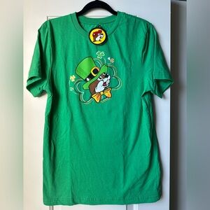 Buccee’s Green St. Patrick's Day 2026 Graphic Tee (Small) NWT